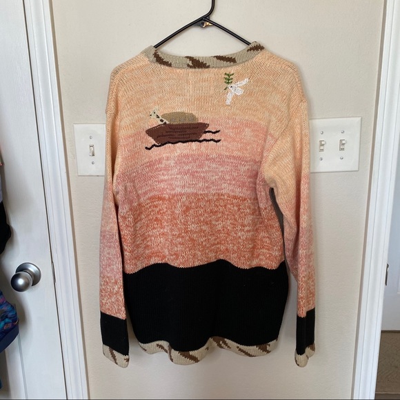 STORYBOOK KNITS vintage zoo Noah’s Ark sweater - Picture 16 of 16